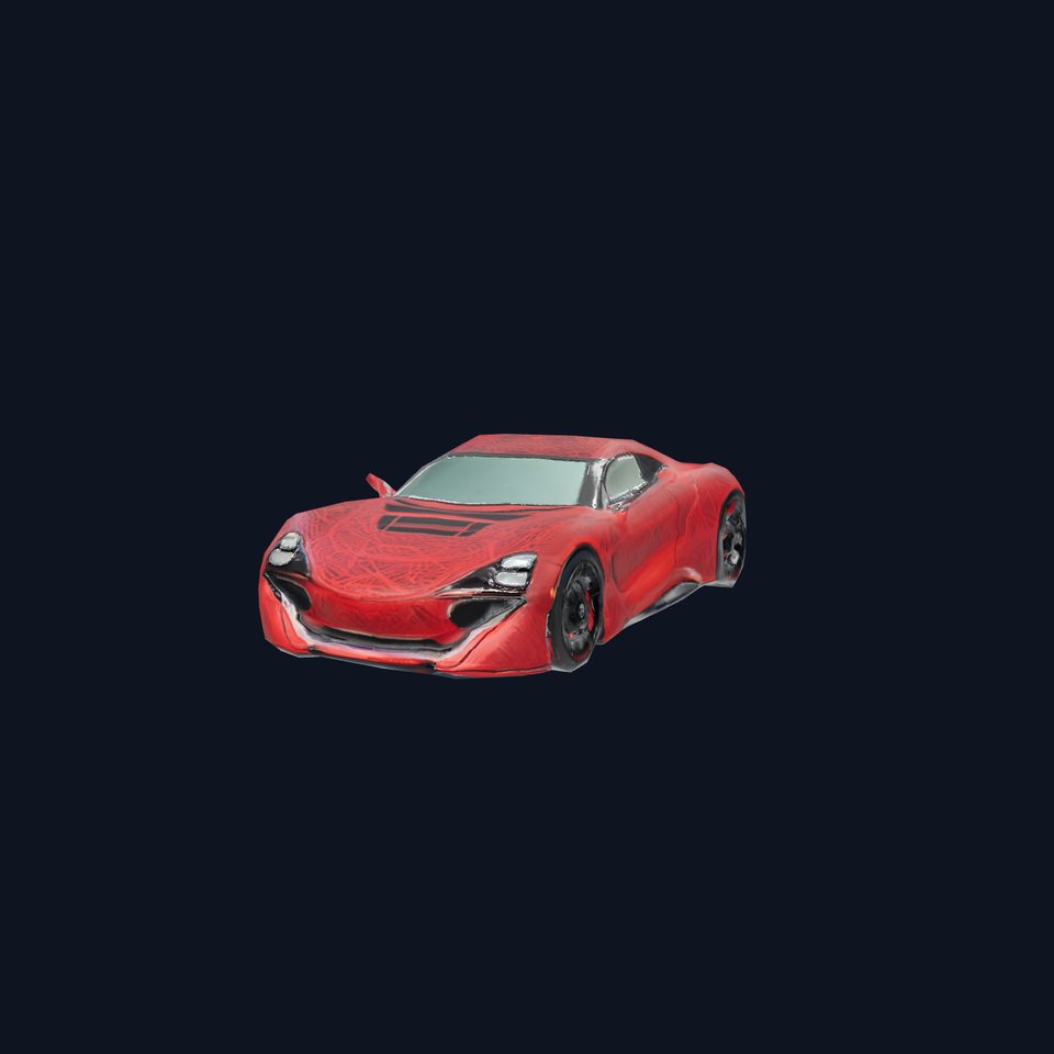 Crimson Hypercar model pack